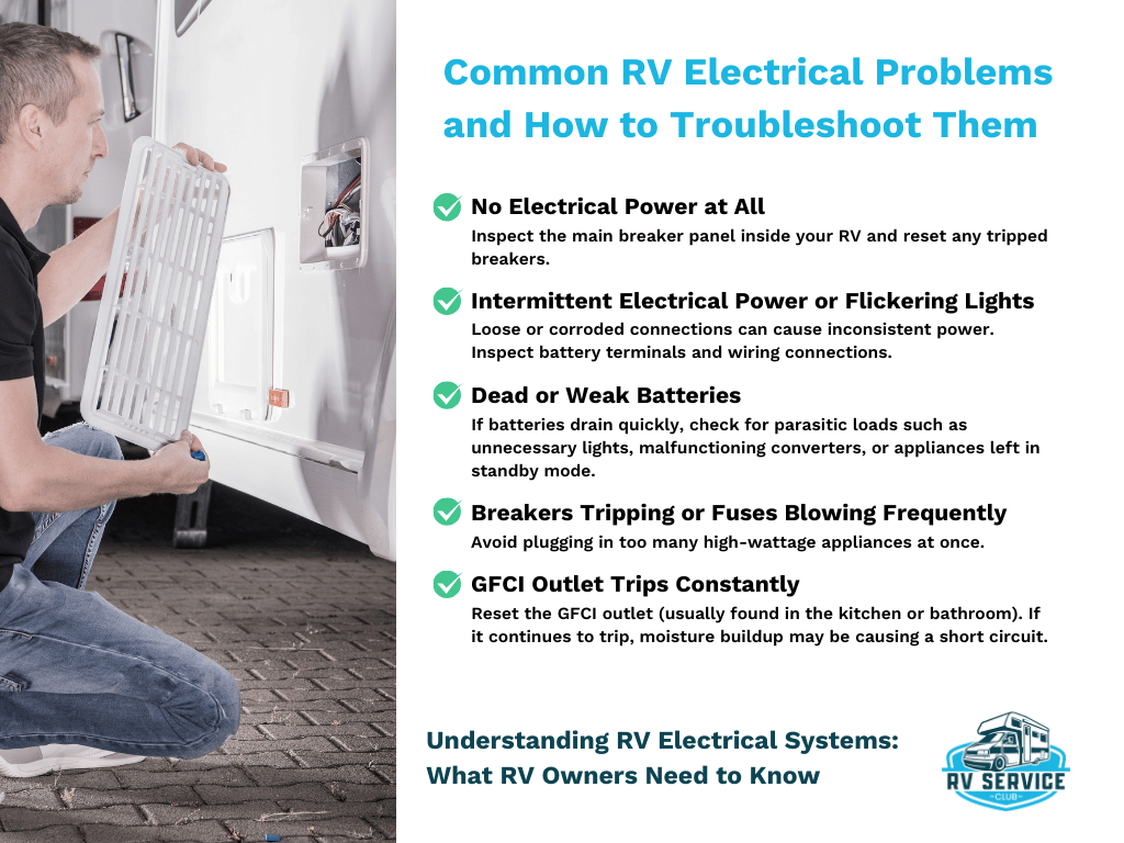 common rv electrical problems