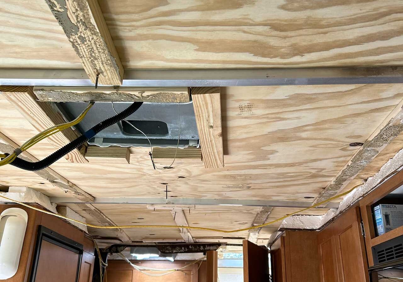 rv ceiling repair